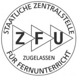 Zulasssung ZFU